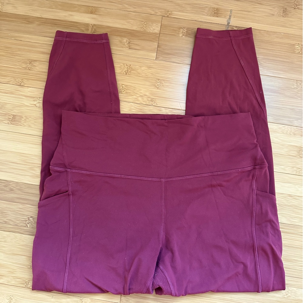 Lululemon Align High Rise 25” leggings with pockets
